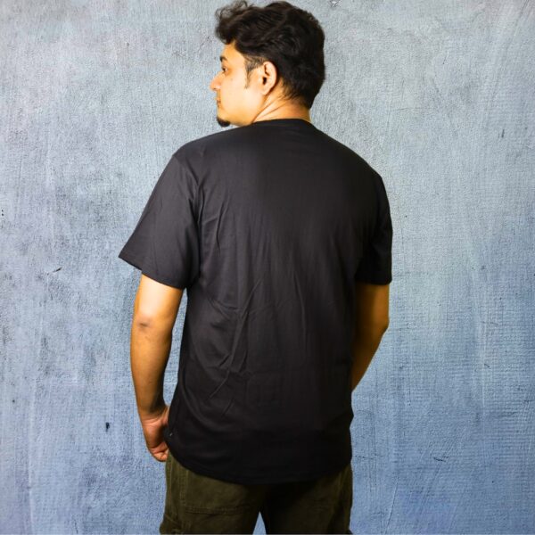 Last-Minute Engineer Black Cotton Tee