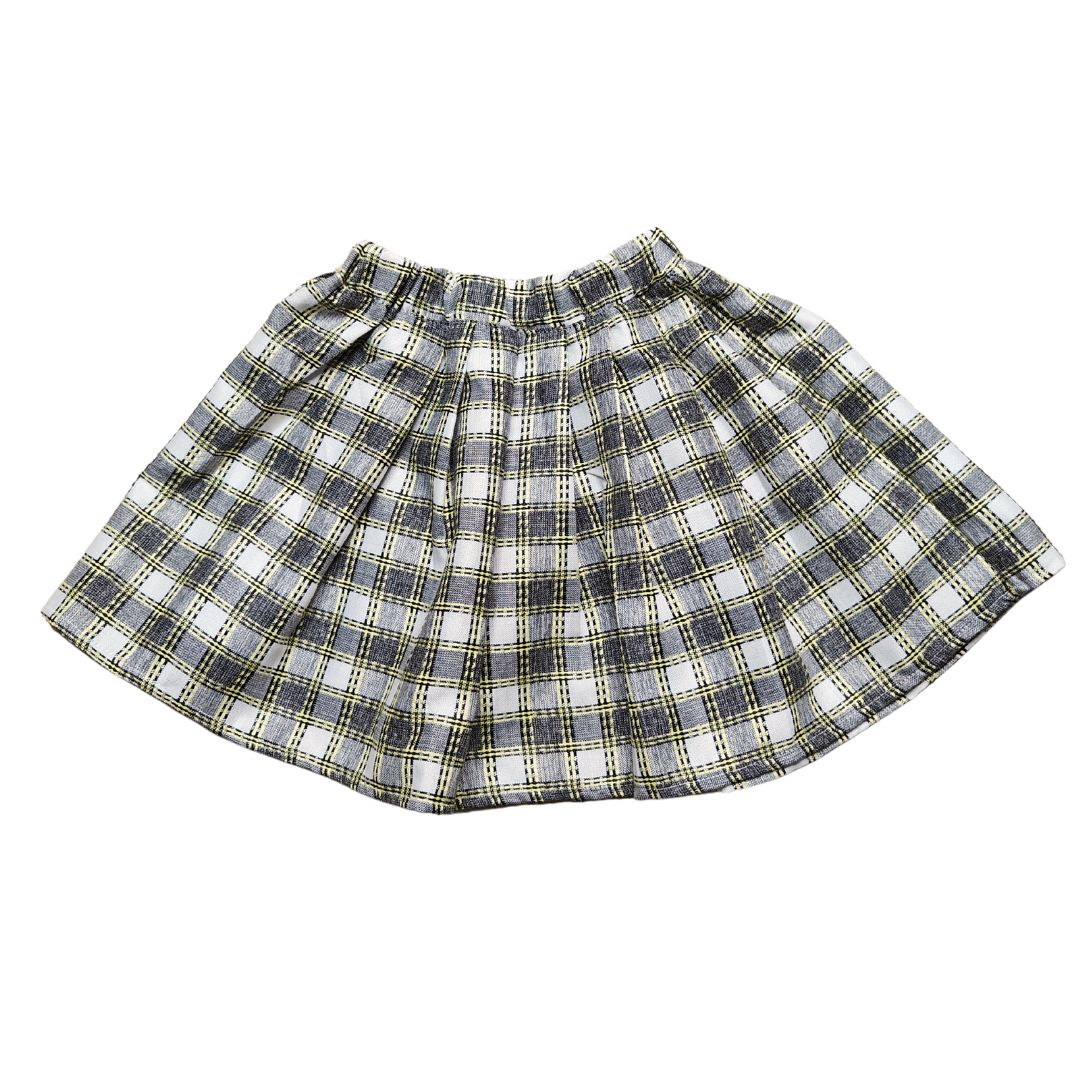 Semi-Pleated Mini Skirt For Baby Girls - Image 3