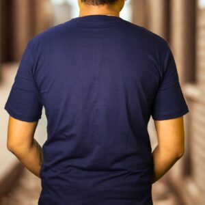 🎵 Bengali Melody Vibes Tee – Black & Navy Blue - Image 4