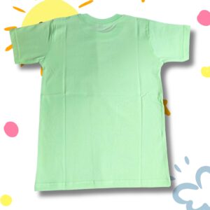 Doraemon & Friends Printed Mint Green Cotton Tee for Boys - Image 4