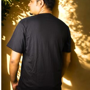 🎵 Bengali Melody Vibes Tee – Black & Navy Blue - Image 3