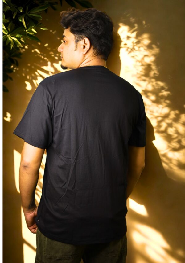 🎵 Bengali Melody Vibes Tee – Black & Navy Blue