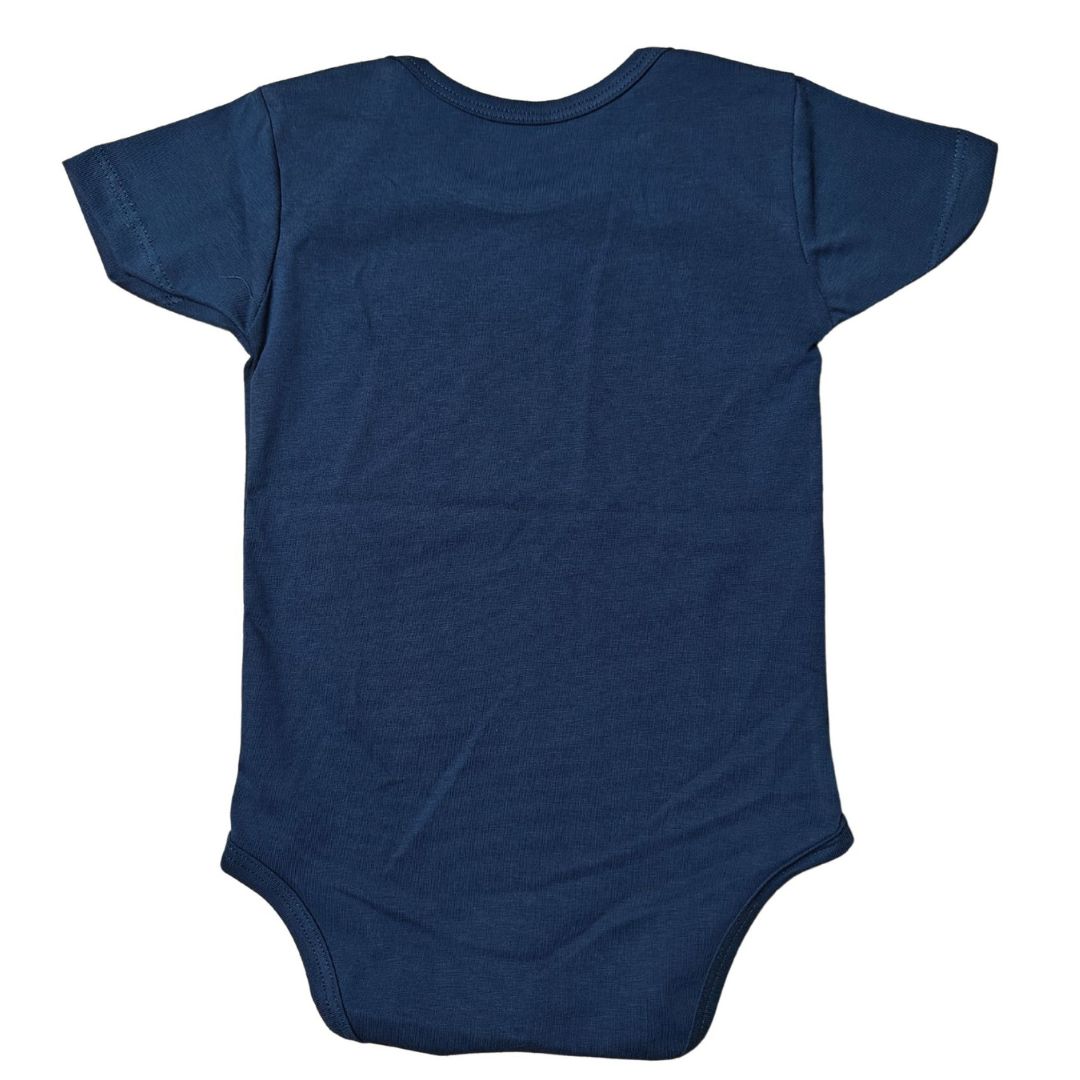 "It’s My Half Birthday" Romper - Navy Blue - Image 5