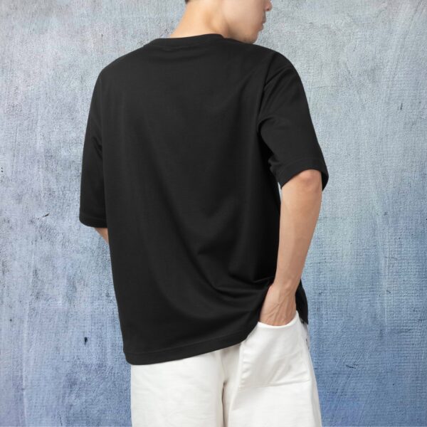 Last-Minute Engineer Black Cotton Tee