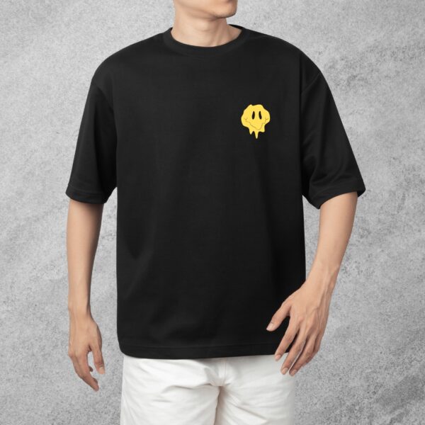 Savage Drip Grid Black Graphic Tee